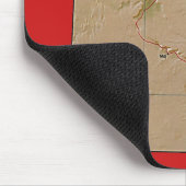 Tapis De Souris Carte Mousepad de l'Egypte (Coin)