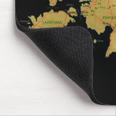 Tapis De Souris Carte Mousepad de l'Estonie (Coin)