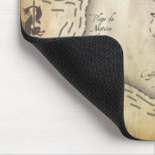Tapis De Souris Carte Mousepad de pirate (Coin)