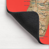 Tapis De Souris Carte Mousepad du Madagascar (Coin)