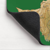 Tapis De Souris Carte Mousepad du Pakistan (Coin)