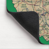 Tapis De Souris Carte Mousepad du Soudan (Coin)