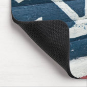 Tapis De Souris Carte Nautique Américaine Drapeau (Coin)