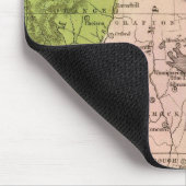 Tapis De Souris Carte Olney des États de l'Est (Coin)