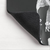 Tapis De Souris Carte photo Mariage personnalisée (Coin)