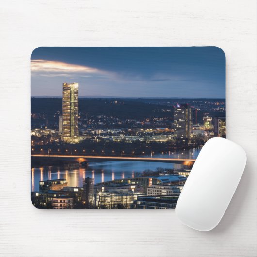Tapis De Souris Carte postale Bonn Allemagne (Avec souris)