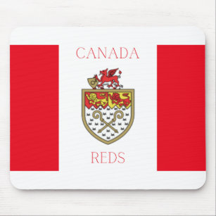 Tapis De Souris Carte postale Canada Reds Wrexham FC