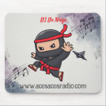 Tapis De Souris Carte souris AcesAcesRadio<br><div class="desc">DJ tapis de souris Da Ninja</div>