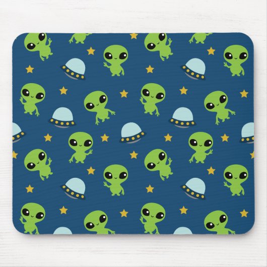 Tapis De Souris Carte souris Alien (Devant)