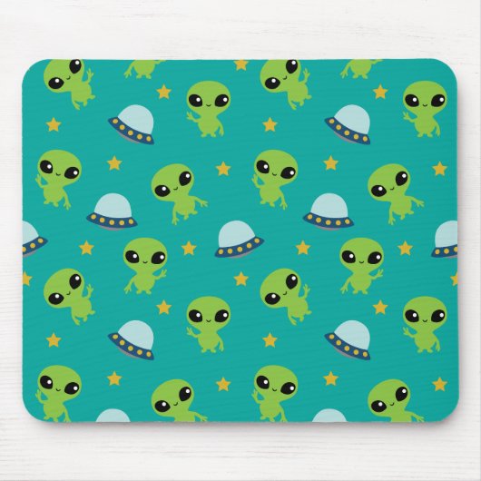 Tapis De Souris Carte souris Alien (Devant)