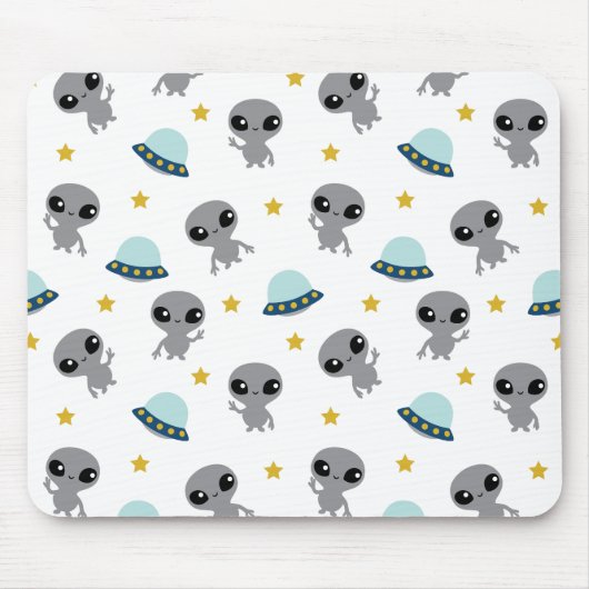 Tapis De Souris Carte souris Alien (Devant)