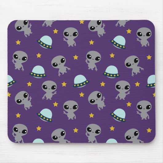 Tapis De Souris Carte souris Alien (Devant)