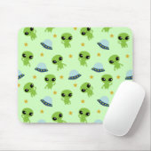 Tapis De Souris Carte souris Alien (Avec souris)