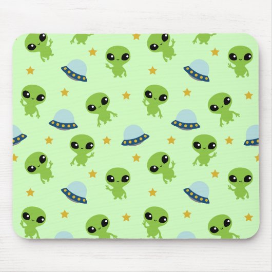Tapis De Souris Carte souris Alien (Devant)
