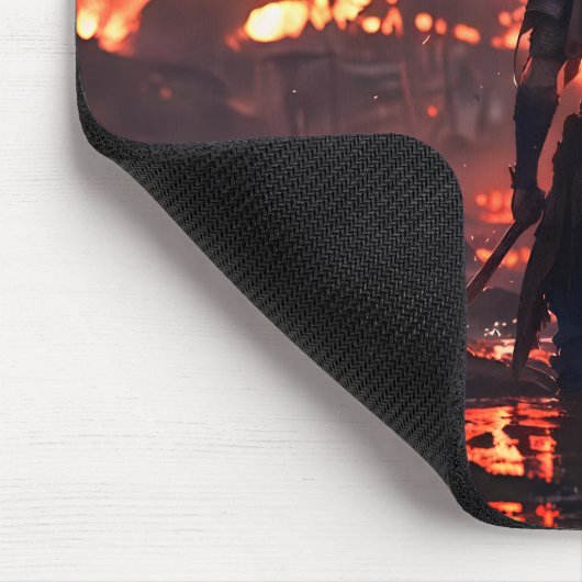 Tapis De Souris Carte souris Anime Warrier (Coin)