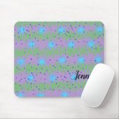Tapis De Souris Carte souris avec design Blue Star (Avec souris)