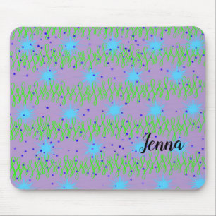 Tapis De Souris Carte souris avec design Blue Star