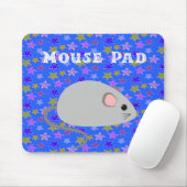 Tapis De Souris Carte souris avec souris mignonne (Avec souris)