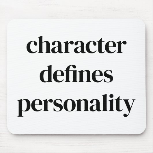 Tapis De Souris Carte souris caractère (Devant)