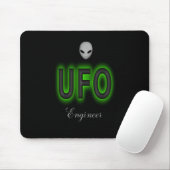 Tapis De Souris Carte souris de l'ingénieur UFO (Avec souris)