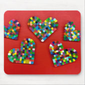 Tapis De Souris Carte souris ECHO Valentine's Day "LOVE" (Devant)