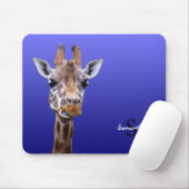Tapis De Souris Carte souris Giraffe (Avec souris)