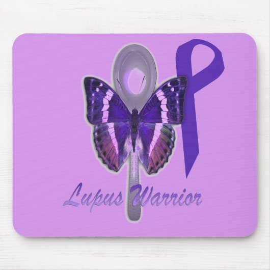 Tapis De Souris Carte souris Lupus Warrior (Devant)