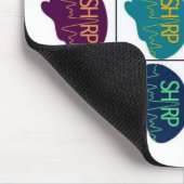 Tapis De Souris CARTE Souris multicolore SHARP (Coin)