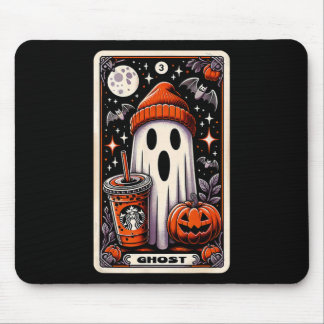 Tapis De Souris Carte Tarot Ghost mignonne Saison Éffrayante Jack-