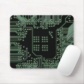 Tapis De Souris Carte verte (Avec souris)