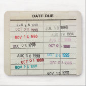 Tapis De Souris Cartes de bibliothèque imprimables Mousepad (Devant)