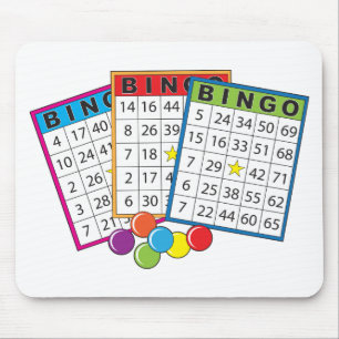Tapis De Souris Cartes de bingo-test