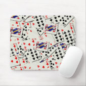 Tapis De Souris Cartes de jeu Mousepad (Avec souris)