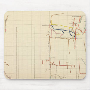 Tapis De Souris Cartes des mines de charbon numéro V