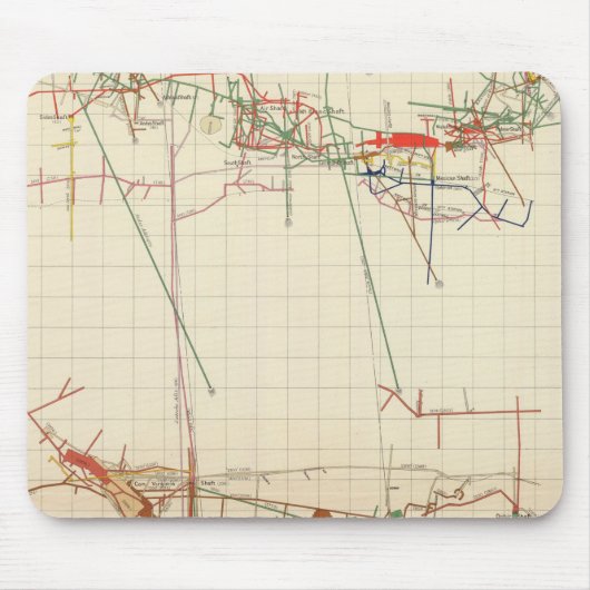 Tapis De Souris Cartes des mines de Comstock numéro III (Devant)
