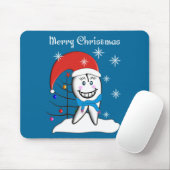 Tapis De Souris Cartes et cadeaux de Noël de dentiste (Avec souris)