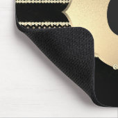 Tapis De Souris Cartes Monogrammes Or (Coin)