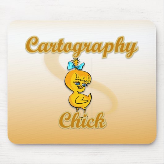 Tapis De Souris Cartographie Chick (Devant)