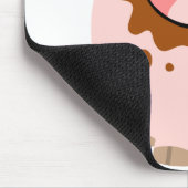 Tapis De Souris Cartographie Chocolat Cochon mousepad (Coin)