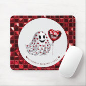 Tapis De Souris Carton de souris de la Saint Valentin codé cerise (Avec souris)