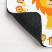 Tapis De Souris Carton Lion Mandala mousepad (Coin)