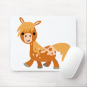 Tapis De Souris Carton mignon Appaloosa Pony mousepad (Avec souris)