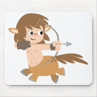 Tapis De Souris Carton mignon Centaur Sagittarius Mousepad