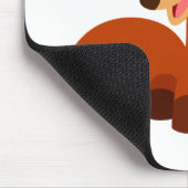 Tapis De Souris Carton mignon Fox Mousepad (Coin)