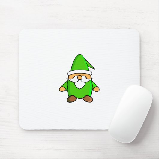 Tapis De Souris Carton mignon Gnome Souris (Avec souris)