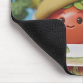 Tapis De Souris cartons de souris tomate mignons (Coin)