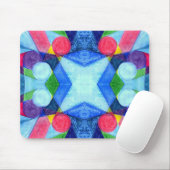 Tapis De Souris Cartons géométriques Mousepad (Avec souris)