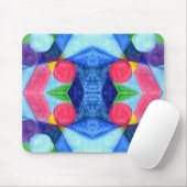 Tapis De Souris Cartons géométriques Mousepad (Avec souris)