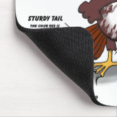 Tapis De Souris Cartoon à queue rouge (Coin)