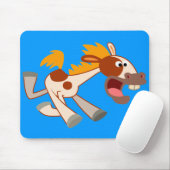 Tapis De Souris Cartoon animé Pinto Horse Mousepad (Avec souris)
